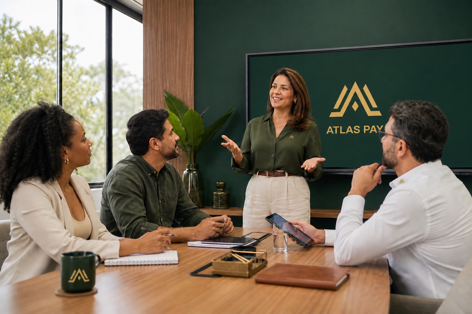 Treinamento presencial para representantes com acompanhamento de uma gestora